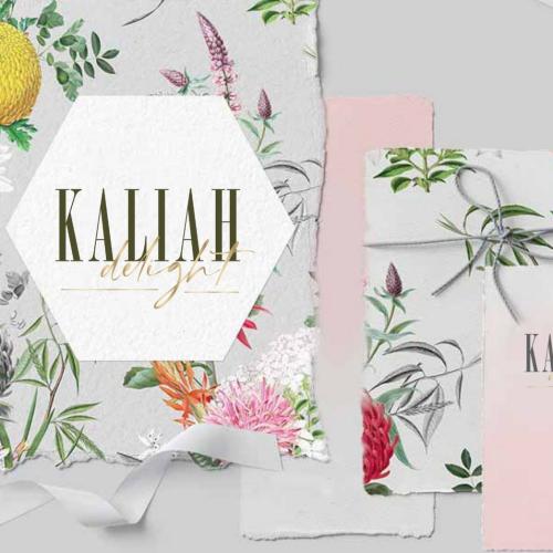 Identité visuelle et packaging pour KALIAH